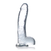 Jock C-Thru Dildo - 10.5 Inch
